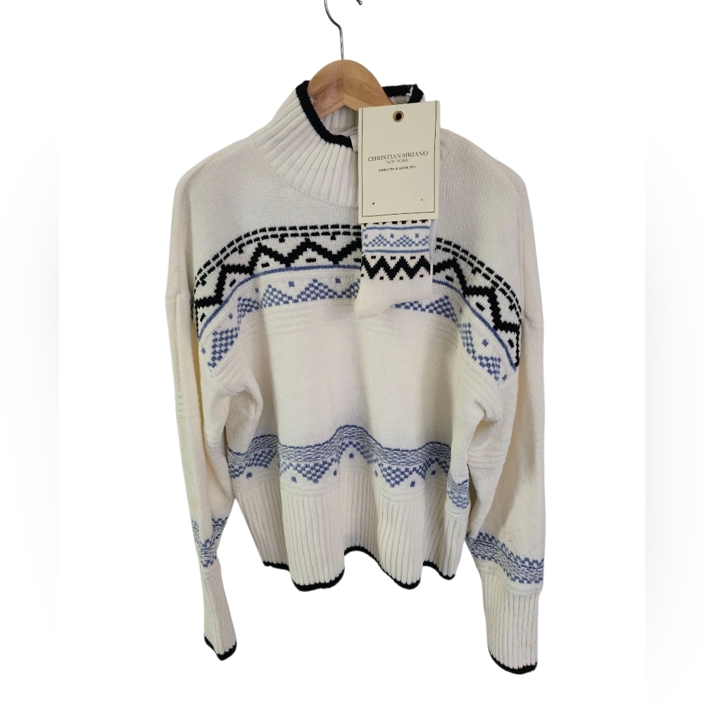 NWOT Christian Siriano Sweater & Sock Set White Size XL